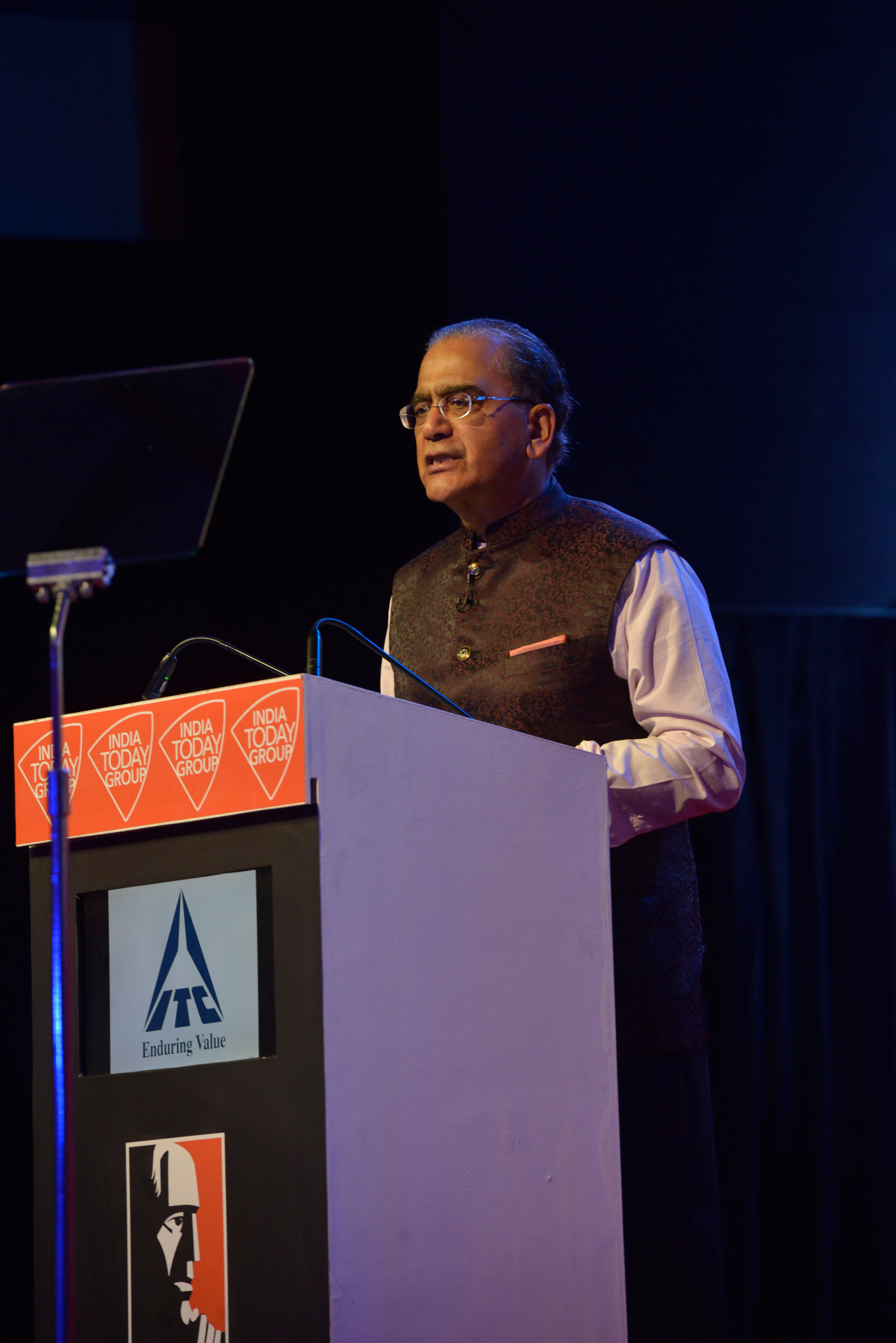 India Today Editor-in-Chief Aroon Purie addresses Conclave 2019 in Mumbai | Photos