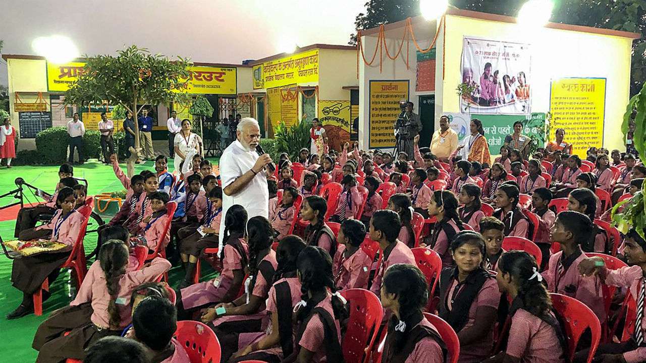 From 2014 to 2019, Narendra Modi's birthdays in photos