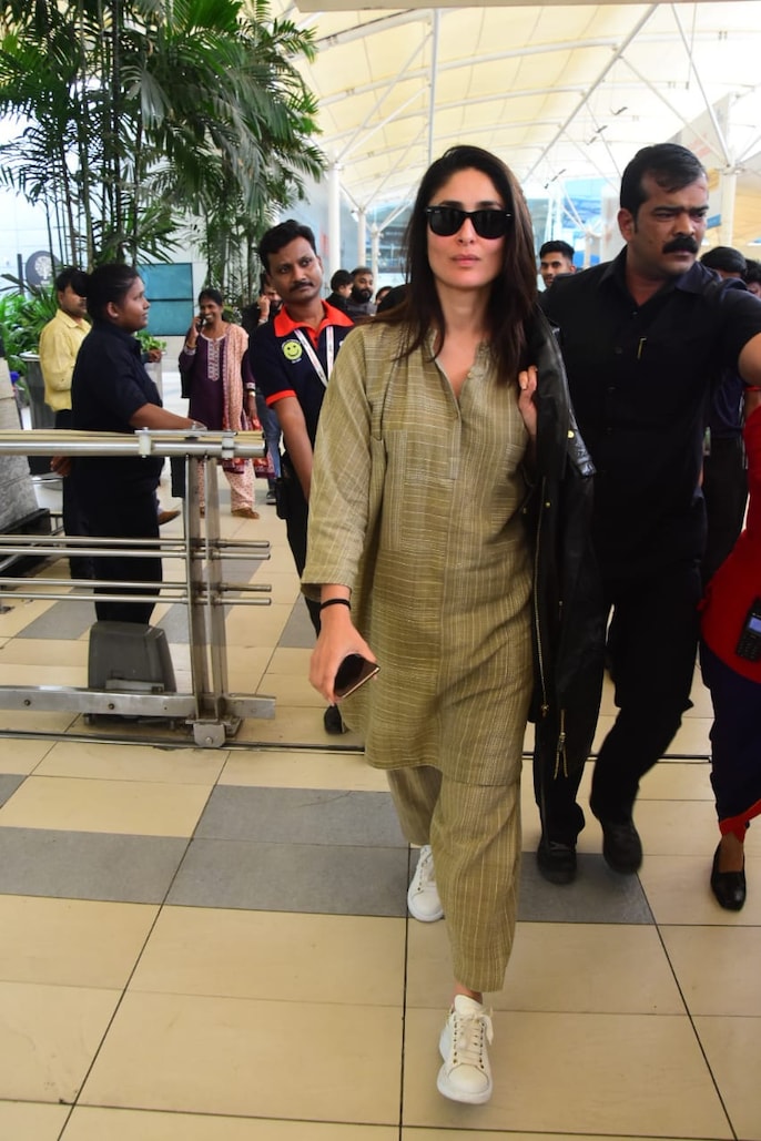 Kareena Kapoor pairs pathani suit with leather jacket and sneakers. Proves she is the fashion queen India Today