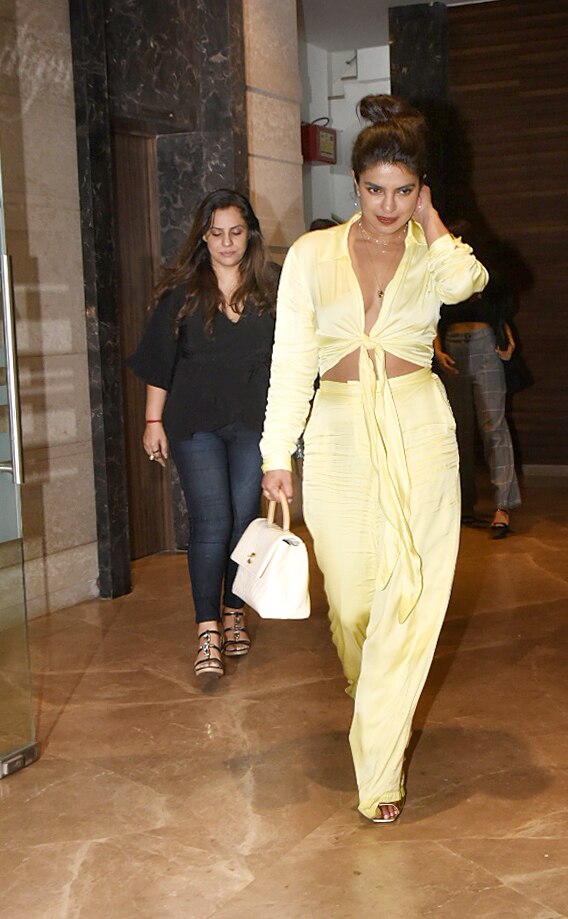 yellow satin co ord