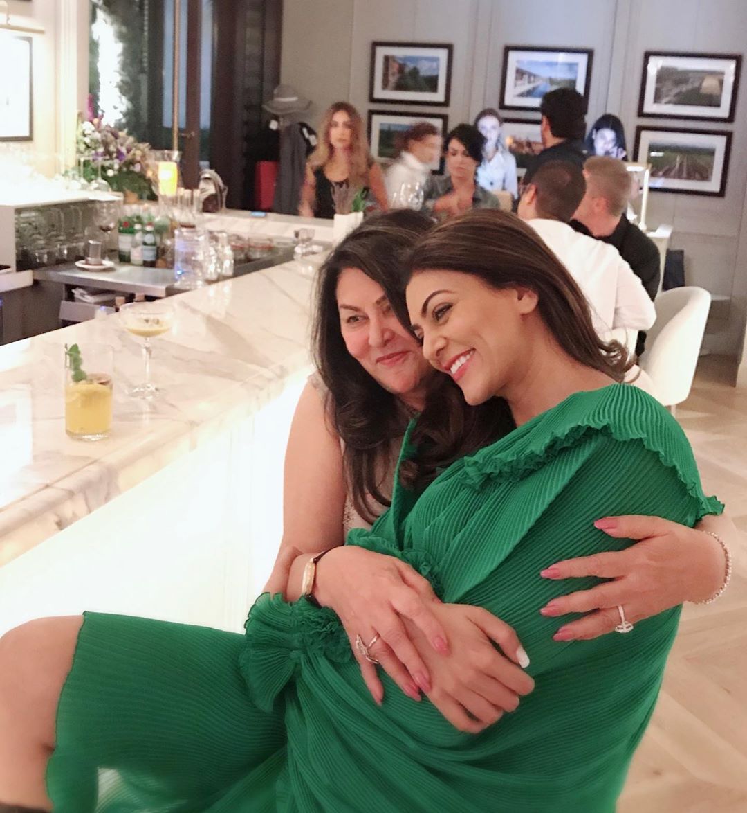 Sushmita Sen with mother Subhra Sen