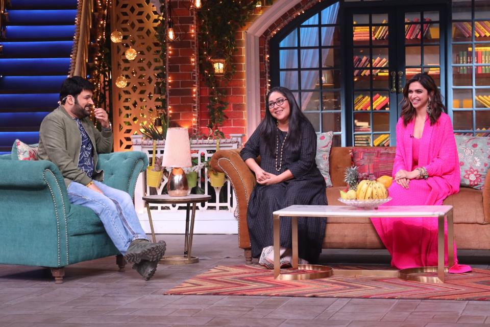 Kapil Sharma, Meghna Gulzar, Deepika Padukone