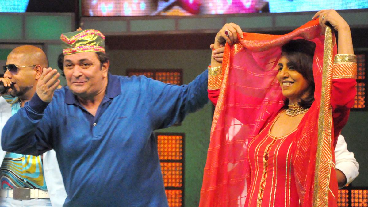 Rishi Kapoor and Neetu Singh