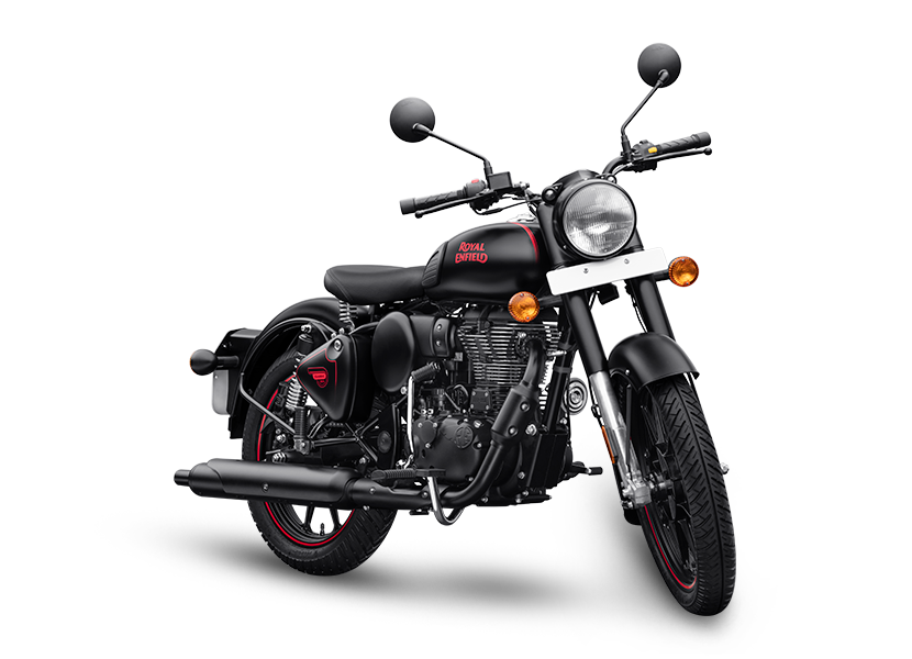 Royal enfield new model deals black colour