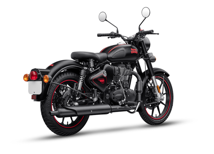 Classic 350 top classic black price