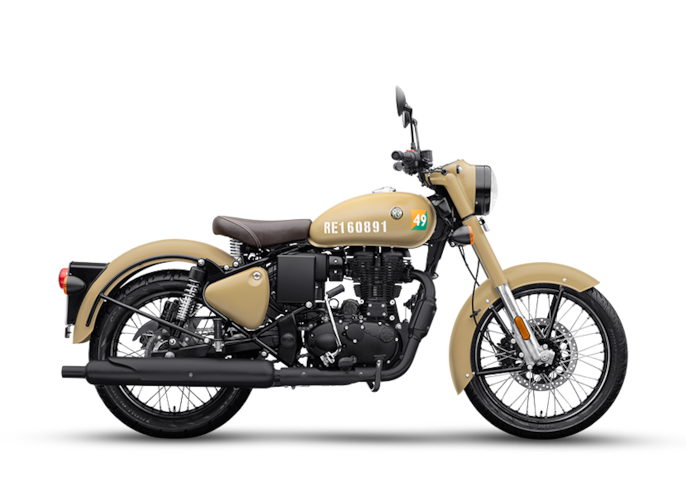 Royal Enfield Classic 350 The motorcycle looks a class apart in