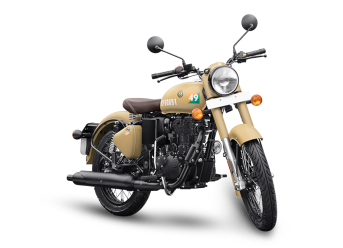 Royal Enfield Classic 350 The motorcycle looks a class apart in
