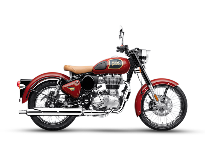 Royal enfield red and black classic 350 price deals