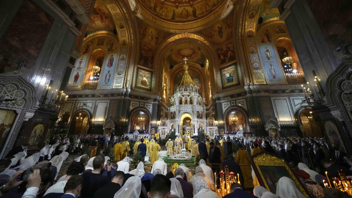 Church Of Our Saviour Christmas Fair 2022 Russians Mark Orthodox Christmas Day In Church Services | In Pics |  Indiatoday