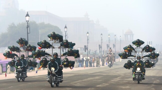 Balance and bravery: Republic Day parade rehearsals in full swing | In Pics ITBPの人事業務は、その完璧なバランスを持っています