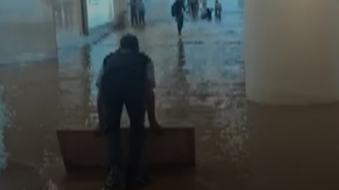 Noida airport waterlogged after heavy rain; authorities call it temporary