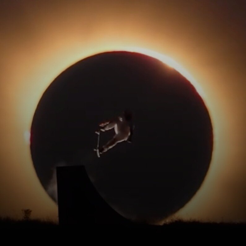 skateboarder eclipse