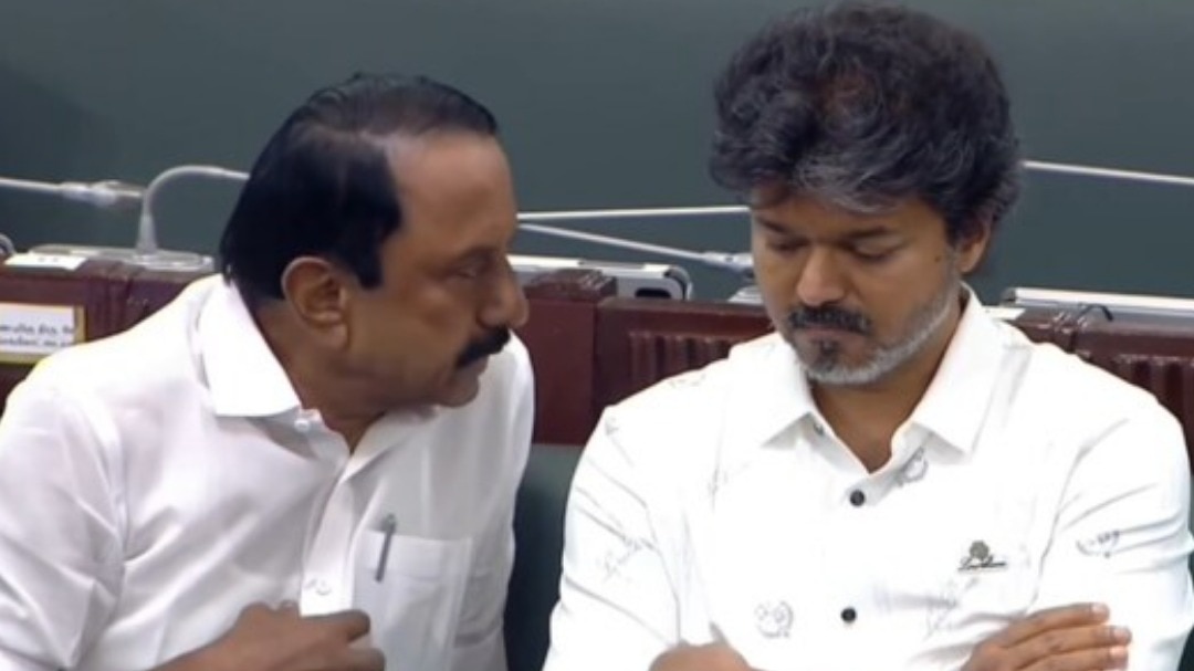 In a first, Tamil Nadu CM Vijay sits with ministers in Assembly
