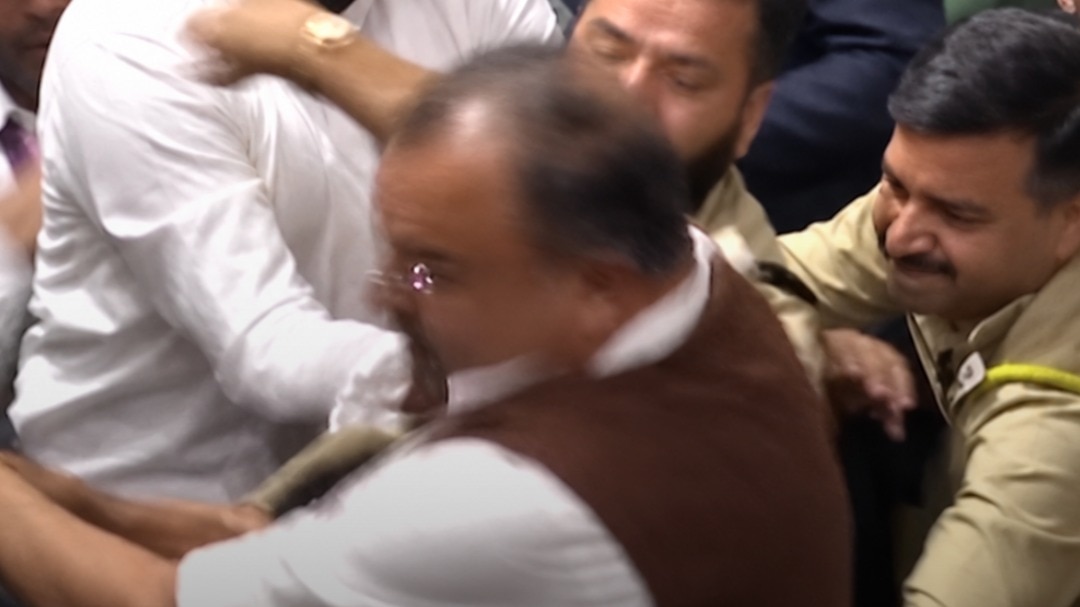 BJP MLA Vikram Randhawa gets 'thrown out' of J&K Assembly