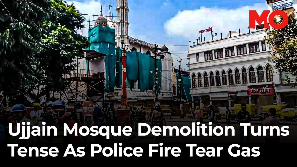 Ujjain mosque demolition turns tense as police fire tear gas