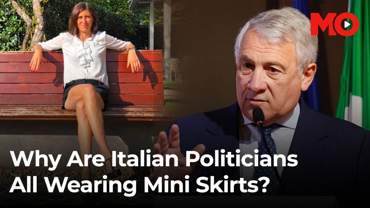Why are Italian politicians all wearing mini skirts?