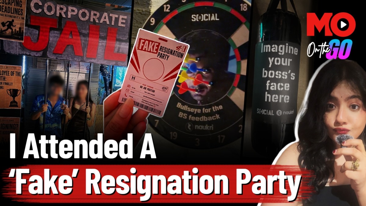 Delhi now has a way to celebrate the "I quit" feeling—with fake resignation parties.