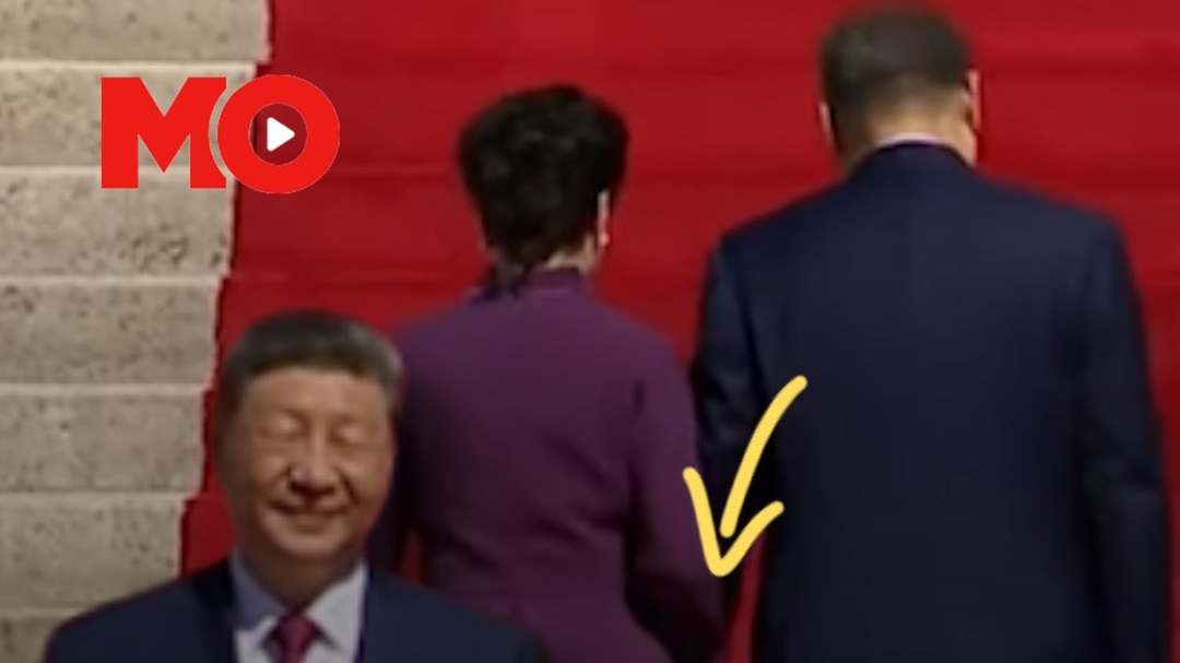 Xi and Chinese first lady's moment after meeting Trump