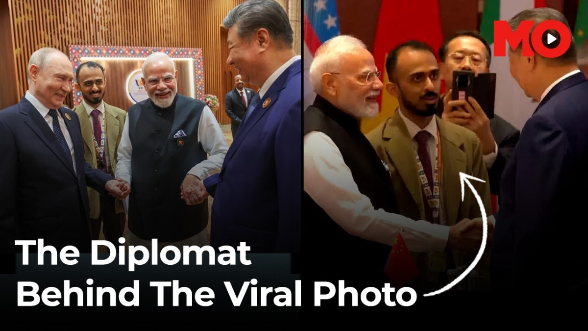 Who Is the Indian Diplomat seen with Modi, Putin & Xi?