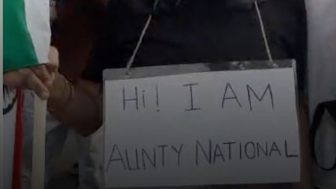 Why this Mumbai protester calls herself an 'Aunty-National'