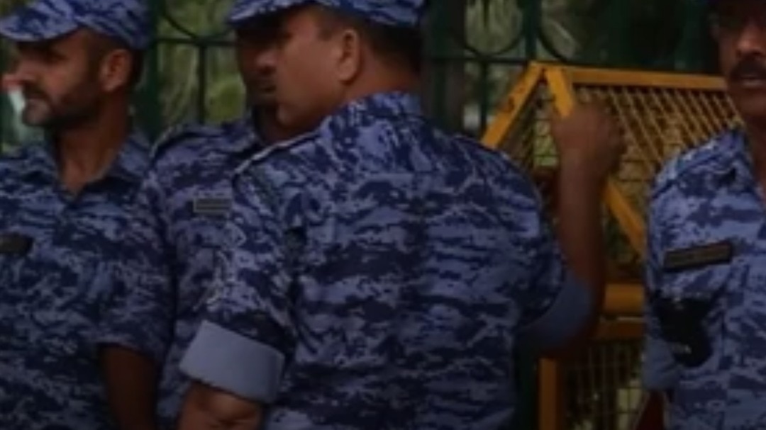 Security Tightened and Barricades Placed at Delhi Connaught Place Ahead of Protest