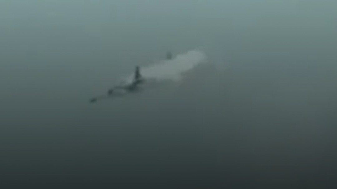Two plane crashes mid-air during training