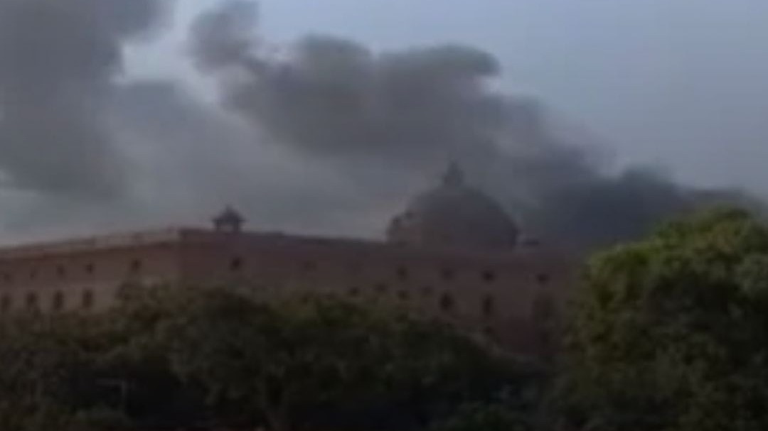 Fire at Delhi's North Block, home to key ministries