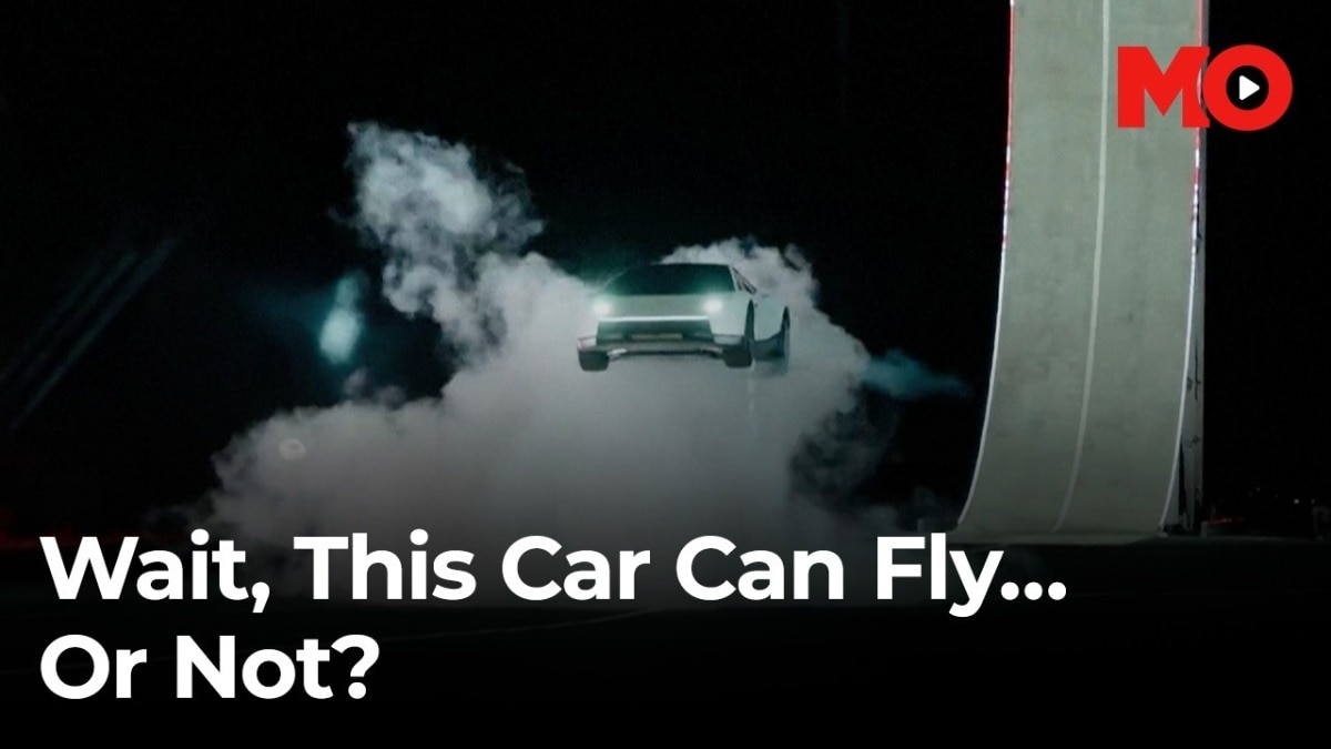 Wait, this car can fly… or not?