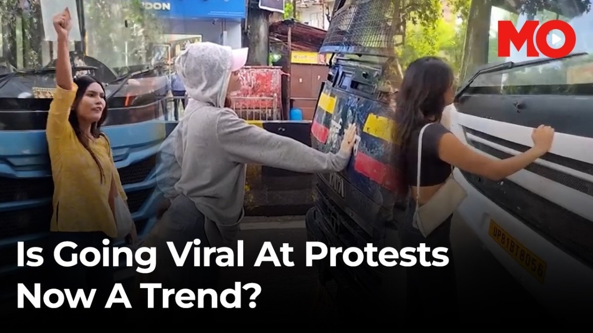 Is going viral at protests now a trend?