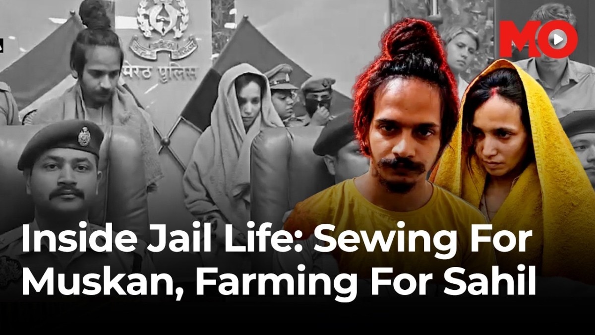 Blue drum murder case: Inside jail life | Sewing for Muskan, farming for Sahil