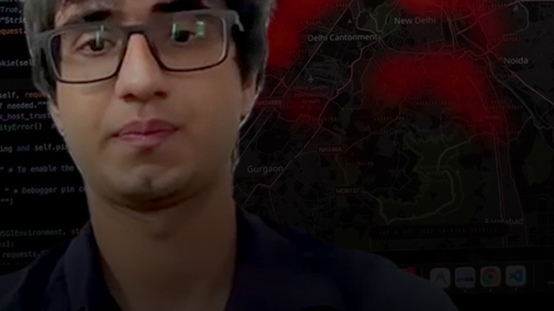 The AI-powered map tracking Delhi's unsafe areas