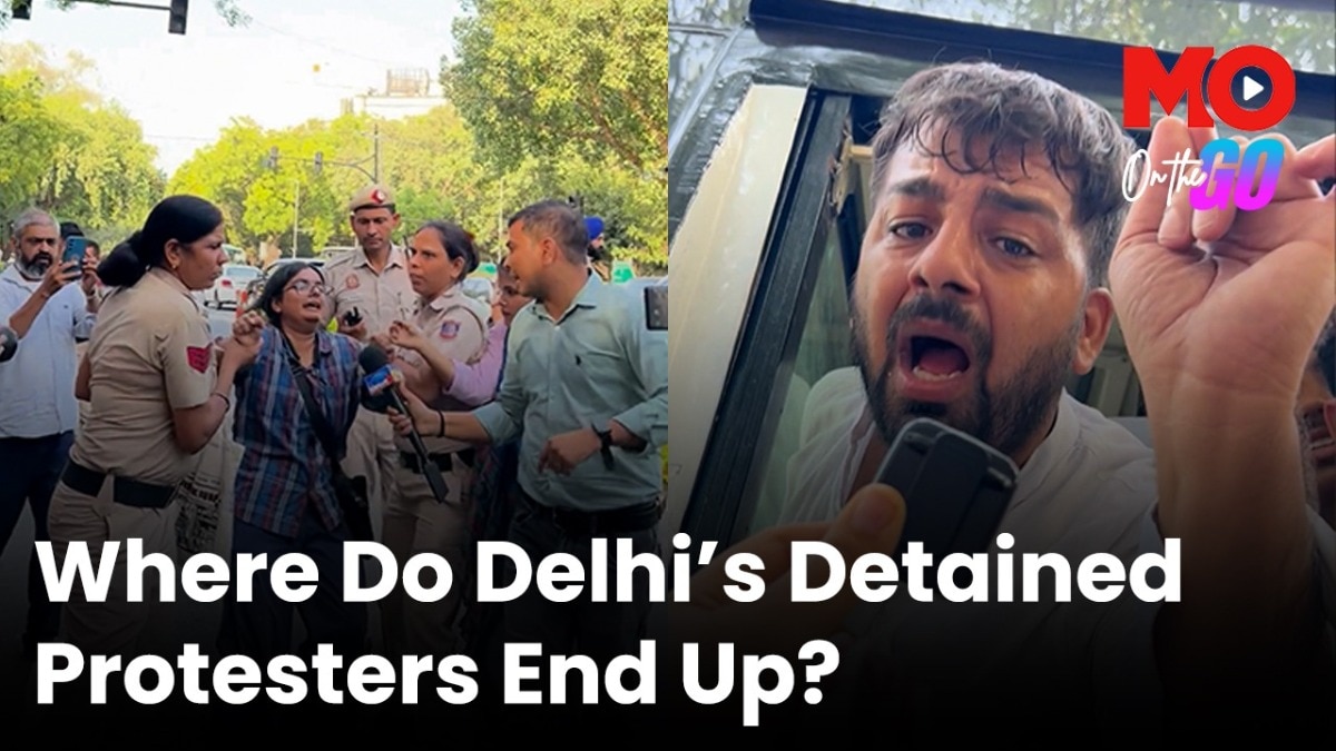 Delhi anti-CEC protest: where are detained protesters taken? Website tracks police buses