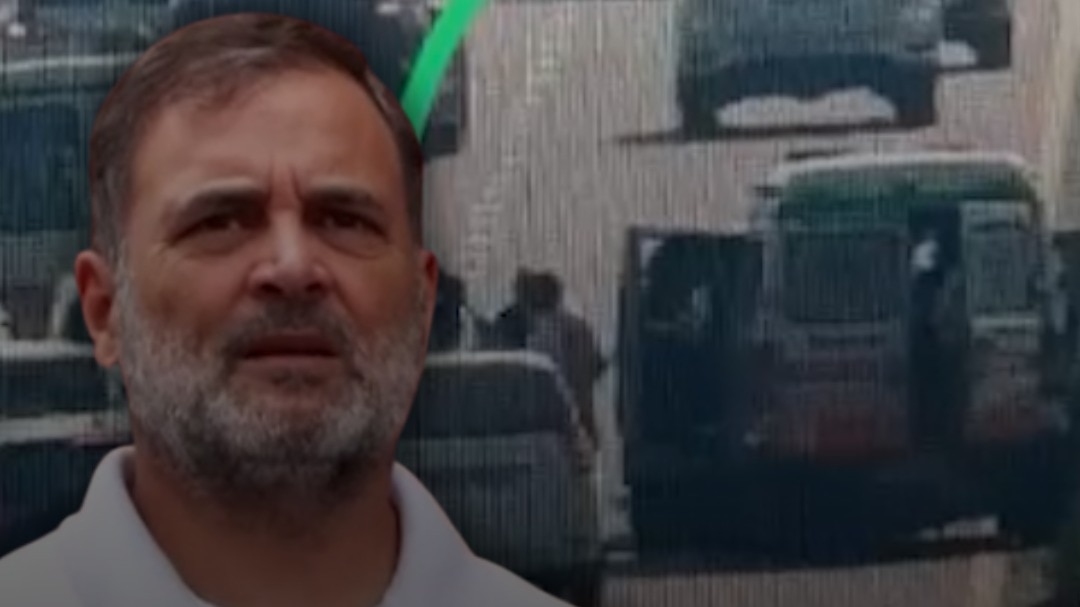 Vehicles in Rahul Gandhi's convoy collide; his car safe