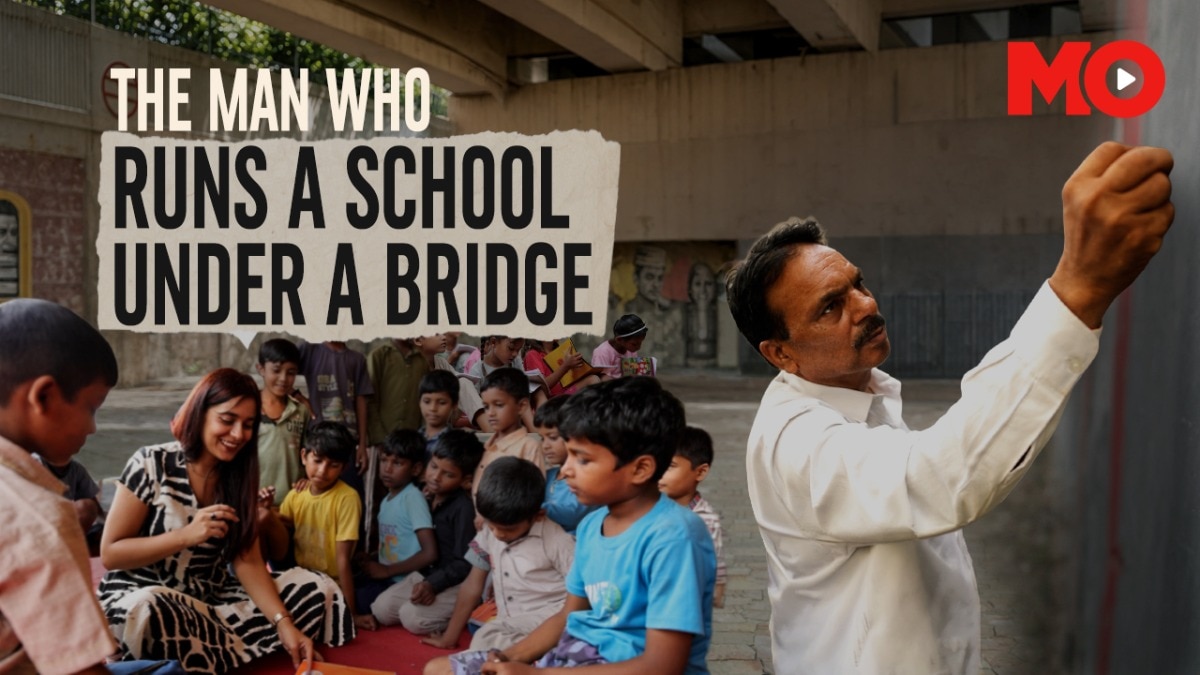 Rajesh Sharma: the man who turned a yamuna bank bridge into a school