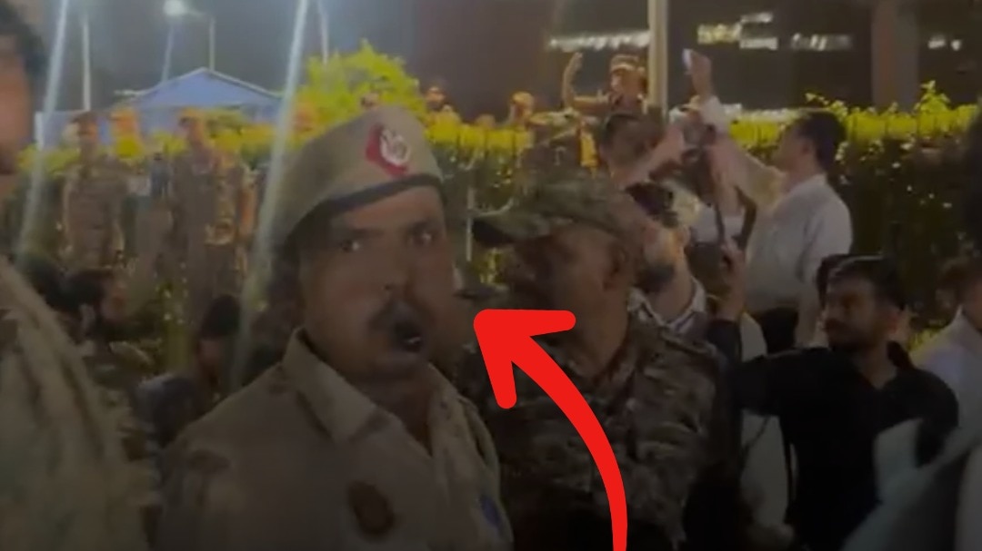 What are Delhi Police using whistles for?