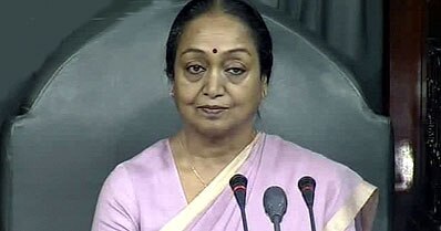 Lok Sabha Speaker Meira Kumar made obituary reference to Bhajan Lal at the start of the session.