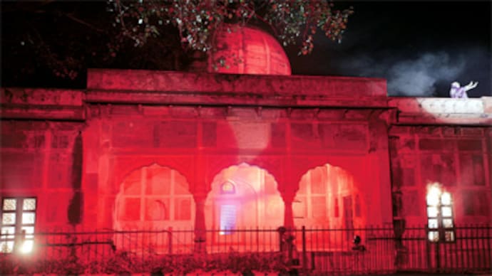 The light and sound show