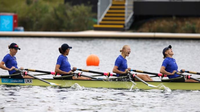 Ukraine row to gold in quadruple sculls - India Today