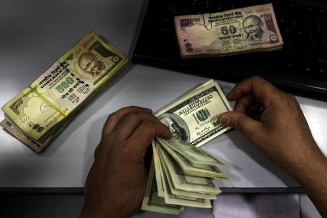 Ru Gains 10 Paise Against Us Dollar Business News Indian Ru Has Been Able To Manage Its Edge Over Us Dollar It Gained On Friday