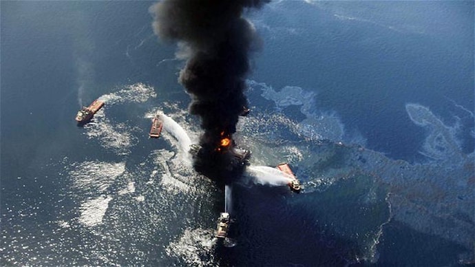 The Deepwater Horizon rig explosion is ranked as one of the biggest environmental disasters ever. Deepwater Horizon rig