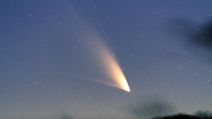 Comet Pan-STARRS as seen from Queenstown, New Zealand on March 2, 2013. Comet Pan-STARRS