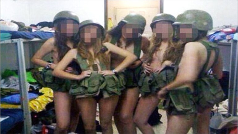 Girls In Military Posting Sexy Photos Illegal Female Israeli soldiers punished for posting racy underwear photos - World News