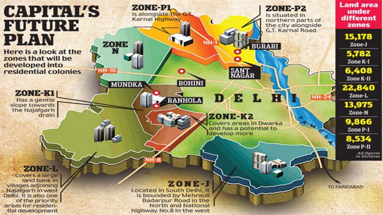 Massive Development Plans To Get Delhi More Than 10 Lakh Houses By 2021 India News Ettp Site Map 2022