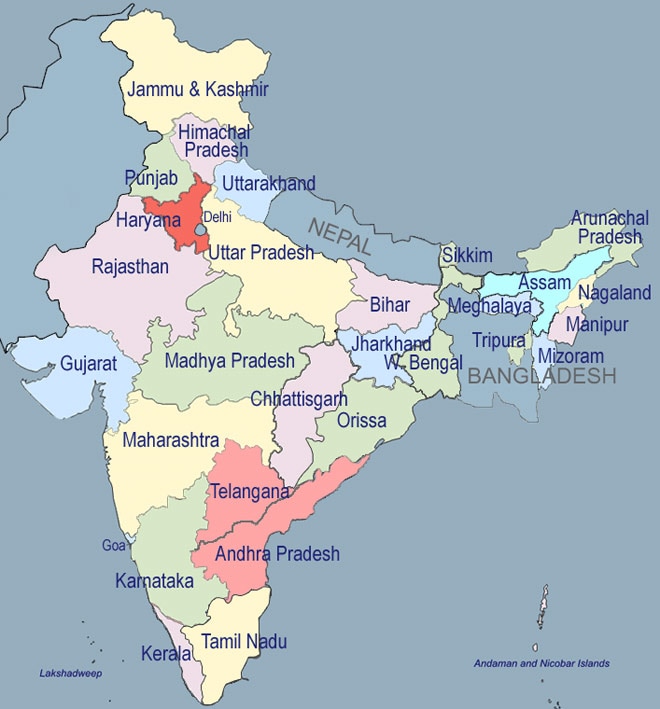 Map of India