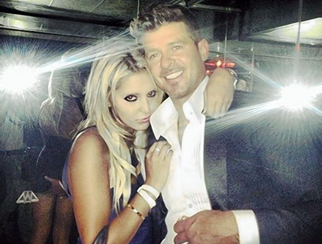 I knew what Robin was doing, says the blonde 'behind' butt grab scandal ...