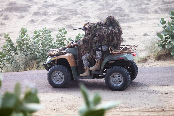 Russian and Indian armies joint exercise