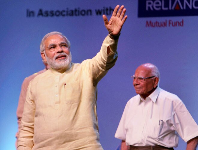 Narendra Modi at Manthan Convention