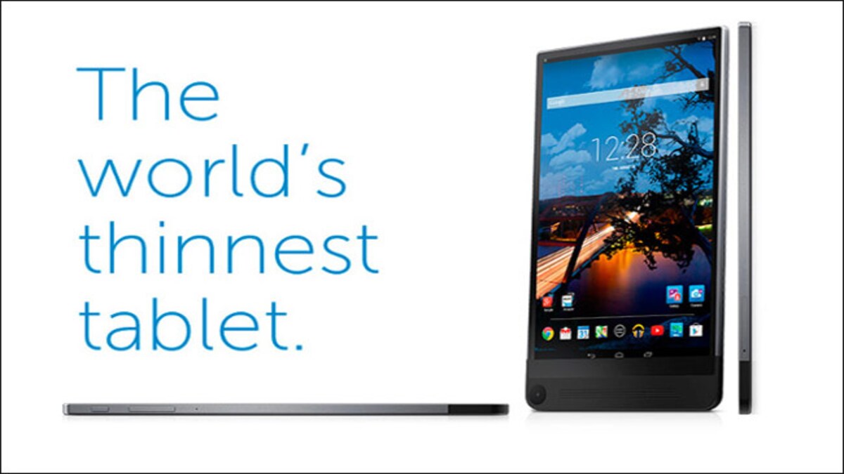 Dell Announces World S Thinnest 3d Sensing Tablet Technology News