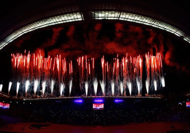 Asian Games opens with spectacular show at Incheon