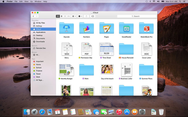 mac os x yosemite download for windows